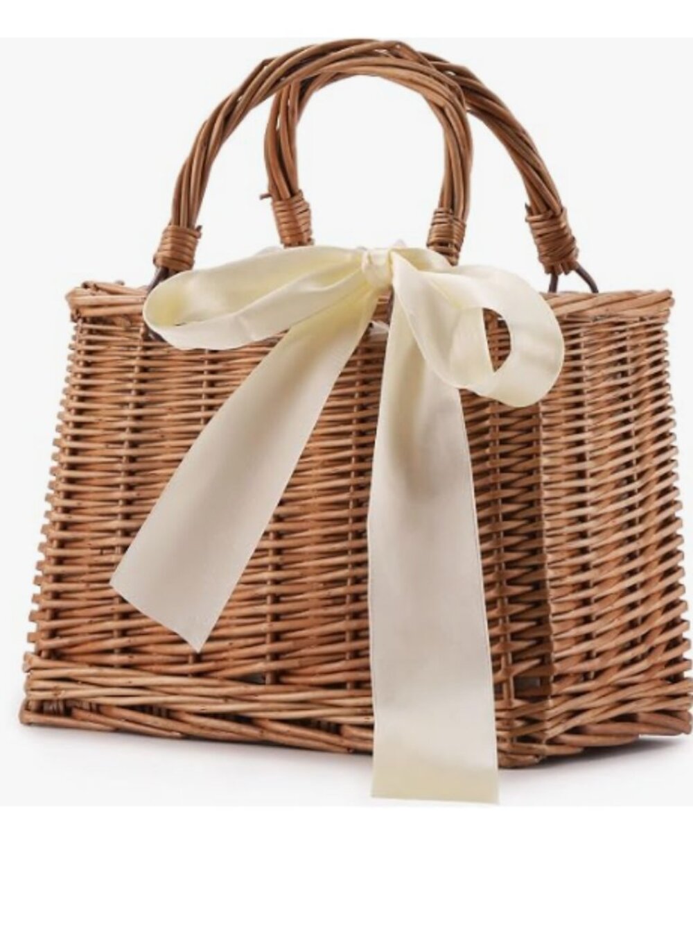 Straw Beach Bags For Women Summer Clutch Rattan Woven Wicker Purse Crochet Tote